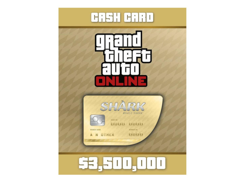 PC GTA V Whale Shark Cash Card Social Club ESD